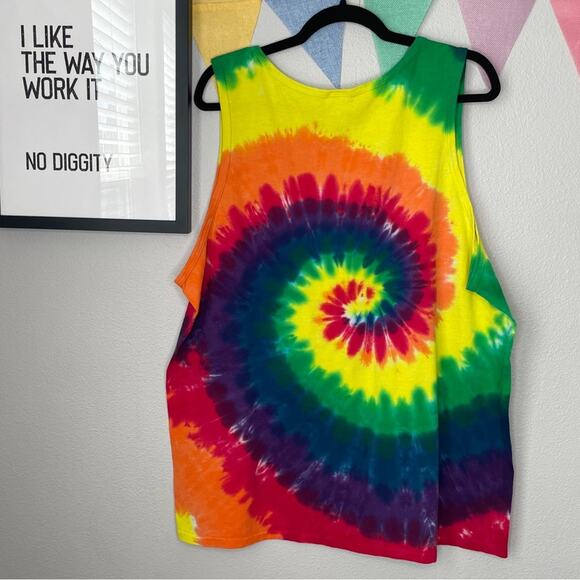 Amazon PDX5 Rainbow Tie Dye Tank | XL - Picture 2 of 2